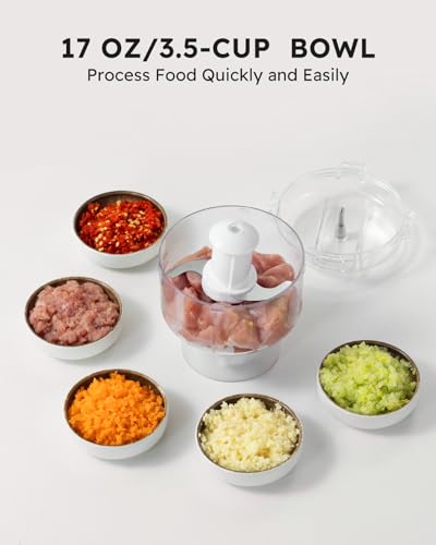 Blenders and Food Processor Combo for Kitchen (1 Large Cup & 2 Cups & 2 Blades & 1 Chopper)