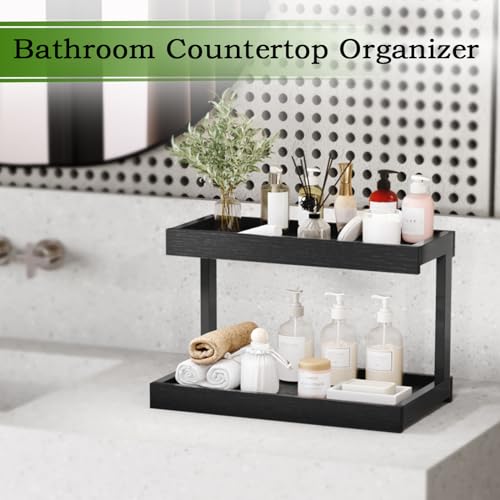 Counter Shelf Organizer (Black / Medium)