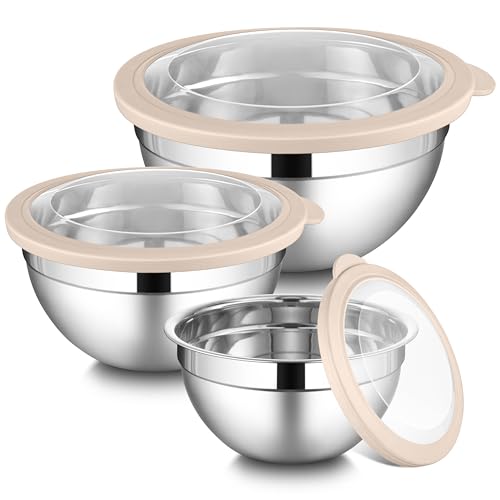 Mixing Bowls with Visible Lids (6 Count)