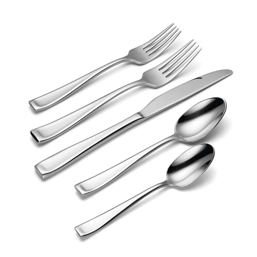Moda 65 Piece 18 (65-Piece Flatware Set with Caddy)