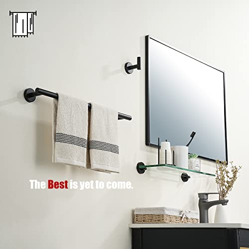 Black Towel Bar (Black / 20.5 Inch)