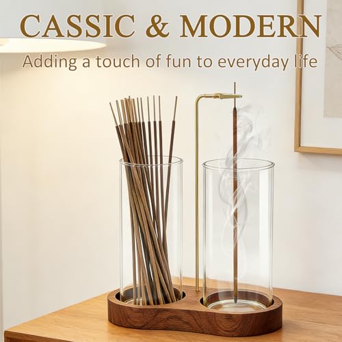 Incense Holder (2 in 1 Wooden Elliptical)