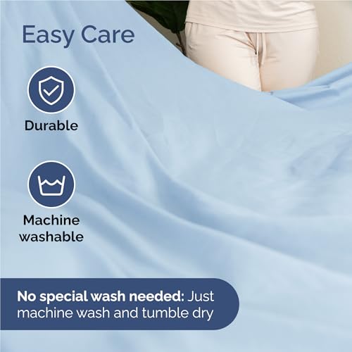 Full Size 4 Piece Sheet Set (21 - Baby Blue / Full)