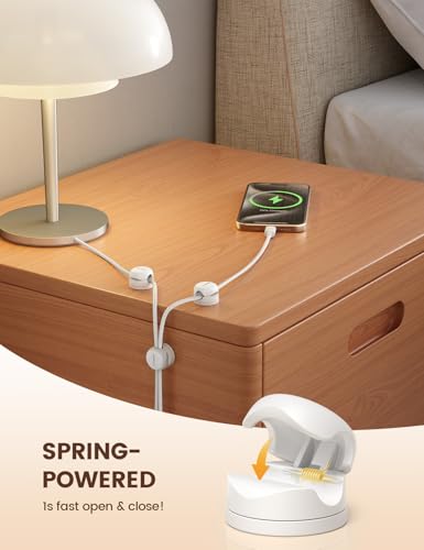 12Pack Rotating Cord Organizer (12 Count)