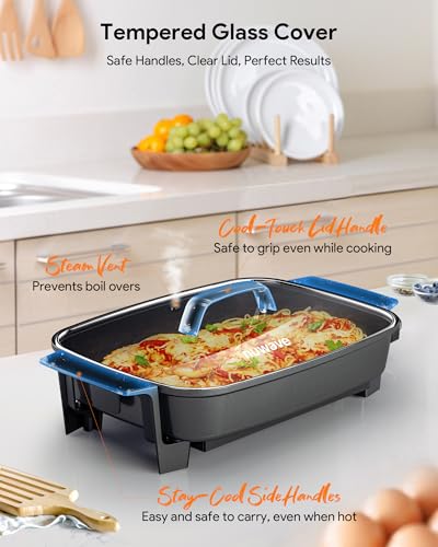 Medley XL Digital Electric Skillet (Black)