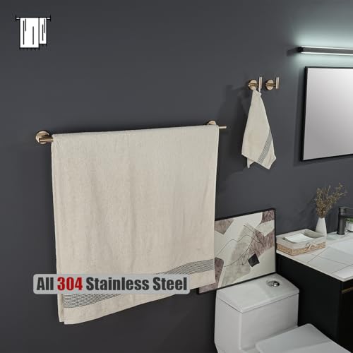 Champagne Bronze Bath Towel Bar (Champagne Bronze / 33 Inch)