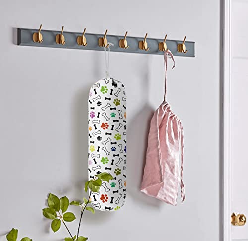 Dog Pattern Grocery Bags Holder & Organizer (Dog 07)