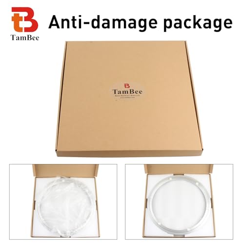20 Inch Lazy Susan Hardware Mute Turntable Bearing 450 LBS Load Capacity Heavy Duty Lazy Susan Parts Kit Rotating Ring Mechanism for Dining Tables (20-Inch (14mm))