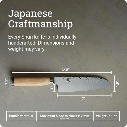 Premier Blonde 7" Santoku Knife (Blonde / 7")