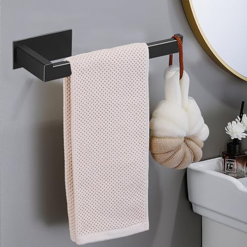 Hand Towel Holder (1 Pack 9 In / Matte Black)