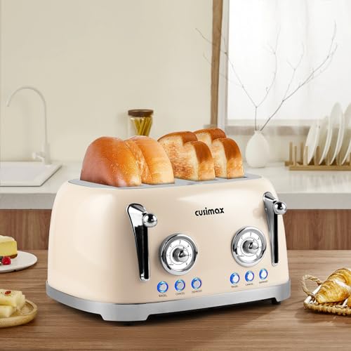 Toaster 4 Slice (Cream / 4-slice)