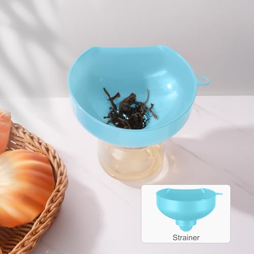 Wide Mouth Versatile Funnel for Kitchen Use for Filling Bottles