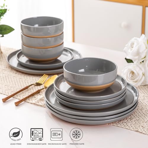 Dinnerware Sets for 8 (Limestone / Service For 8(24Pcs))