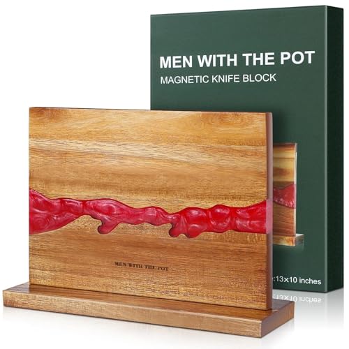 Double Sided Countertop Magnetic Knife Block 14 x 10"