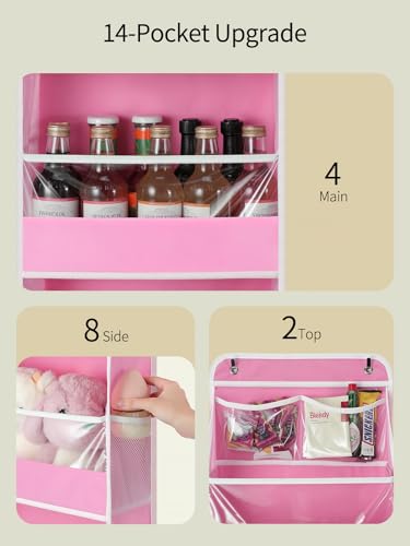 5 Tier Over the Door Organizer (Pink / 5 Tier)