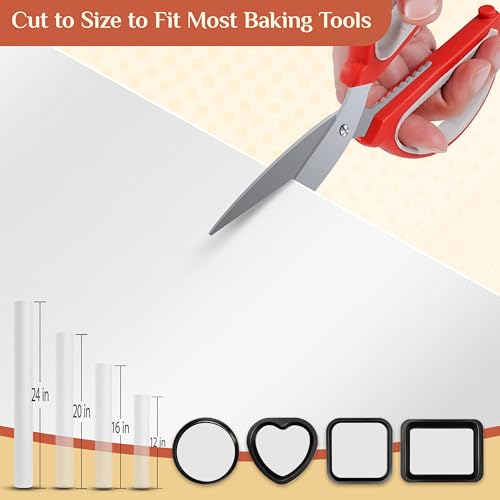 Silicone Baking Mat Roll (White / 72"L x 24"W)