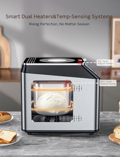 750W Programmable Bread Maker (3LB Family Size)