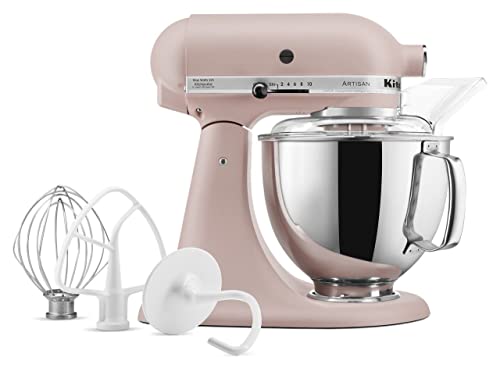 Artisan, 5-Qt Tilt Head Stand Mixer, KSM150PS, Feather Pink (Feather Pink)