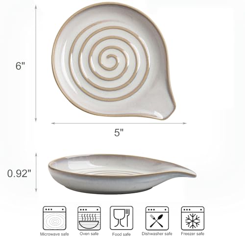 Ceramic Spoon Rest for Stove Top