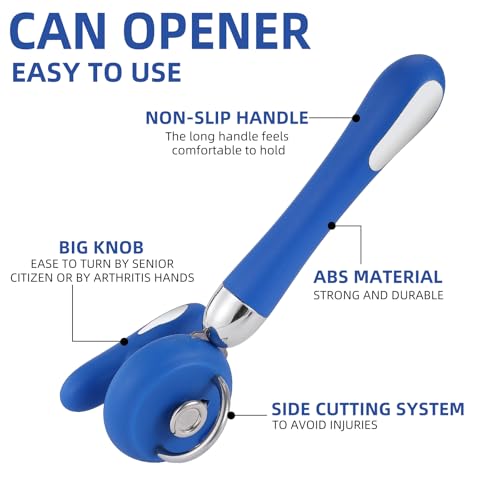 Can Opener Manual Tin Opener Stainless Steel Heavy Duty
