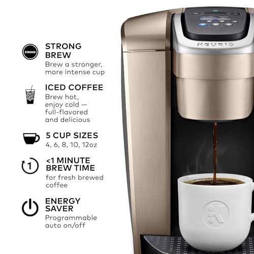 K Elite Single Serve K (Brushed Gold)