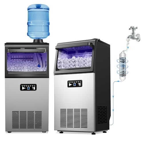 Commercial Ice Maker Machine 100LBS (100 LBS/24H / Freestanding Ice Maker)