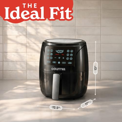 Air Fryer 4 Qt Basket Capacity (4 Quart / Black)