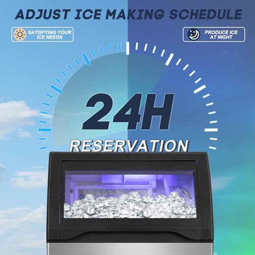 Commercial Ice Maker Machine 150LBS (Stainless Steel)
