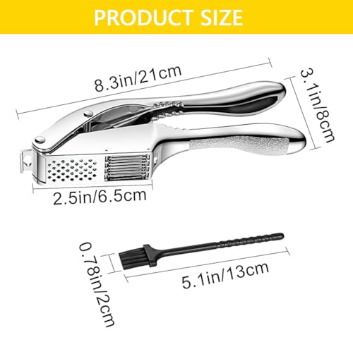 Garlic Press and Slicer 2 in 1