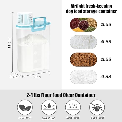 Airtight 4 LBS Rice (Clear Blue / 2L-1pack)