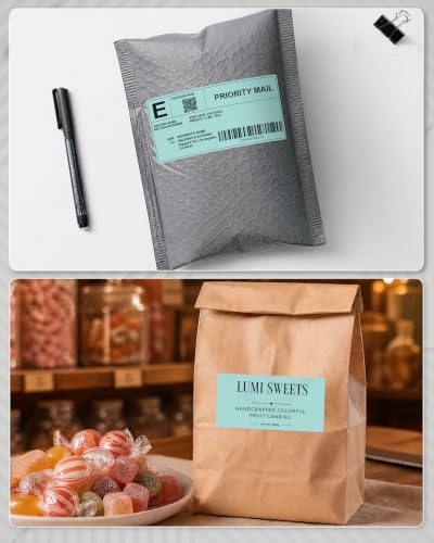 4x2 Inch Thermal Labels (4"x2" / Green)