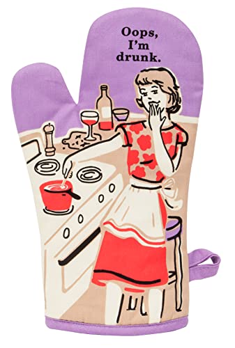 Oven Mitts Cute Kitchen Accessories & Kitchen Gifts (Oops, I'm Drunk)