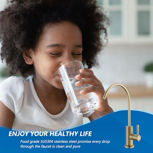 Drinking Water Faucet for RO System (Gold)