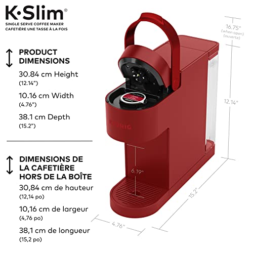K Slim Single Serve K (Scarlet Red / Coffee Maker)