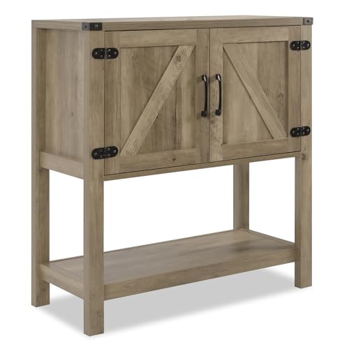 Sofa Table Console Table (Rustic Brown)