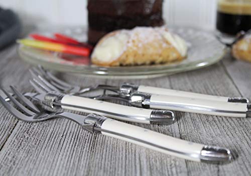Laguiole Cake Forks (Faux Ivory)