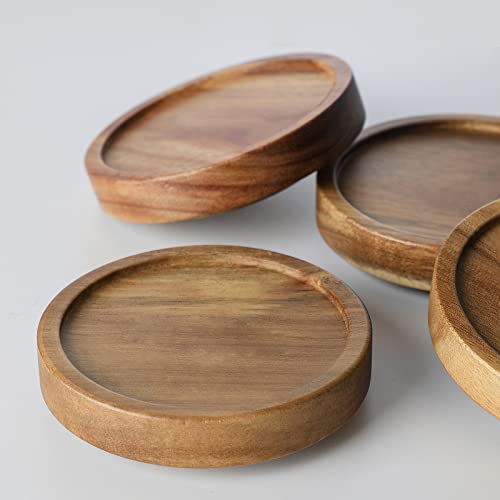 Glass Storage Jars with Wood Lids 25 Oz (25 OZ SET OF 3)