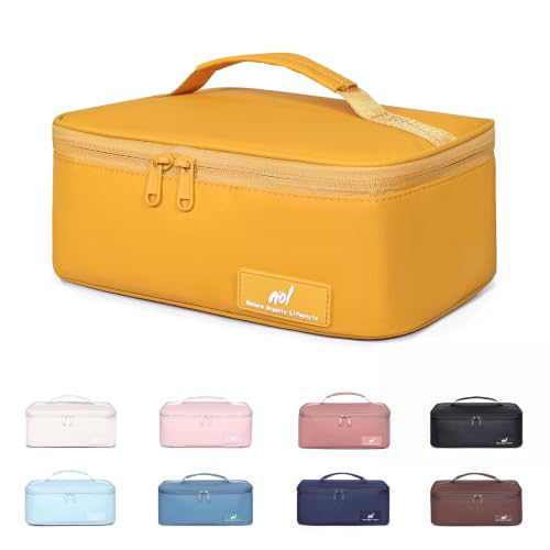 NOL Insulated Lunch Bag for Adults (Earth-yellow / Small (4.5 Liters))