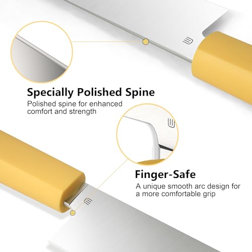 8 Inch Chef Knife (8" / Pale Yellow)