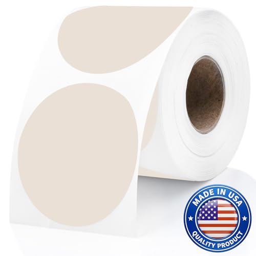 Tan Thermal Labels (Tan / 300 Stickers)