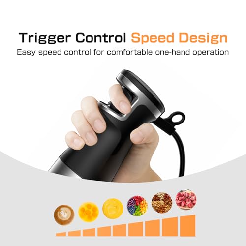 Immersion Blender Handheld 3 (Black / 3 in 1)