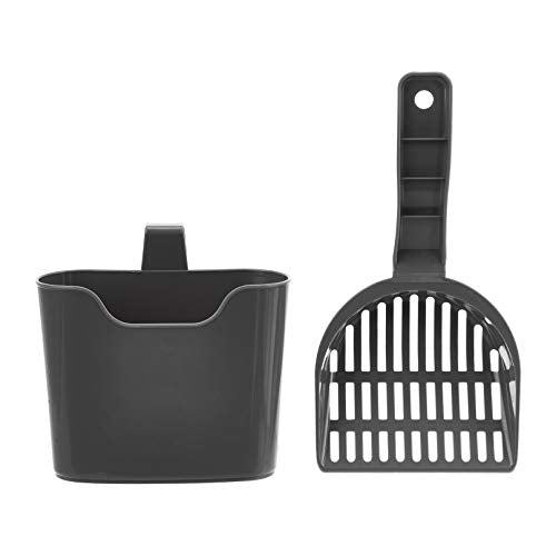 Durable Cat Litter Scoop with Holder
