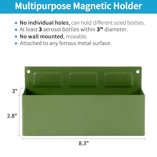 Magnetic Aerosol Spray Can Holder