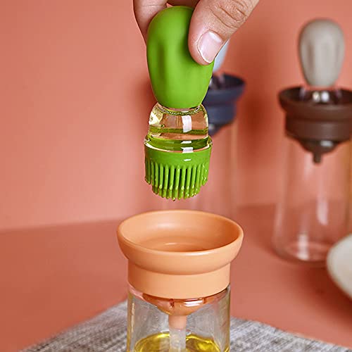Oil Dispenser with Brush (Green)