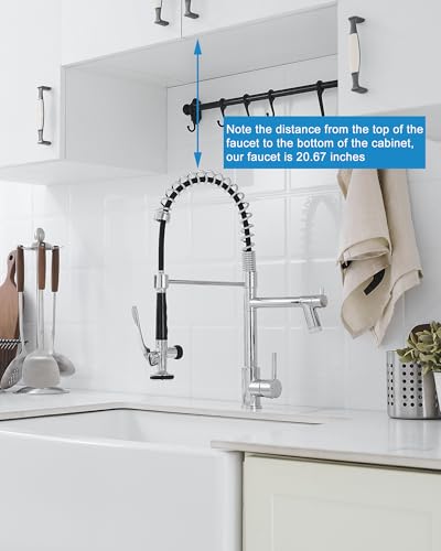 Chrome Kitchen Sink Faucet (Chrome)