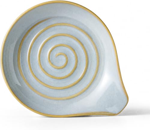 Spoon Rest Large Ceramic Spoon Holder for Stove Top