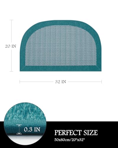 Semicircular Kitchen Mat