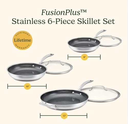 Hybrid Nonstick Frying Pans
