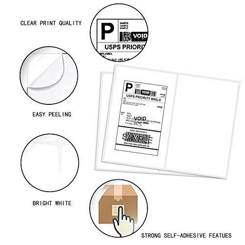 Shipping Labels with Round Corner (1000 Labels)