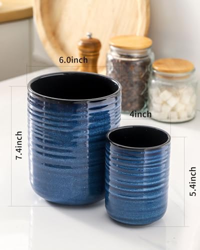 Utensil Holder (Navy(2 Packs))